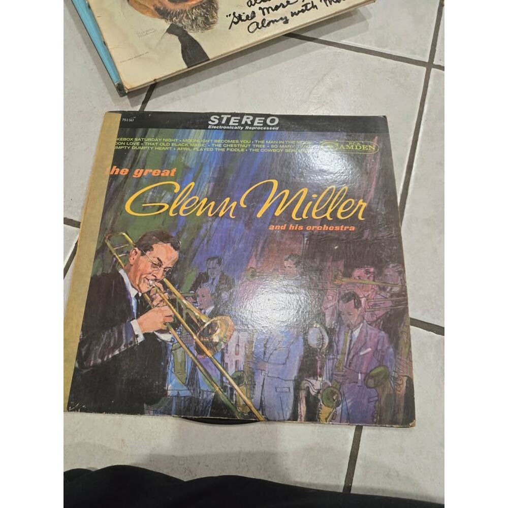 The Great Glenn Miller And His Orchestra Vintage Vinyl record
